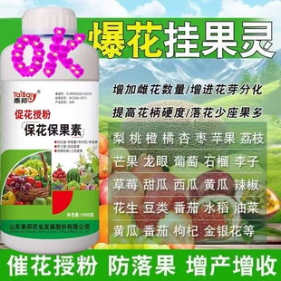 保花保果药防落素叶面肥促花授粉坐果灵果树柑橘番茄桃树芒果李子