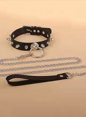 男生体育生铆钉吊环男M项圈