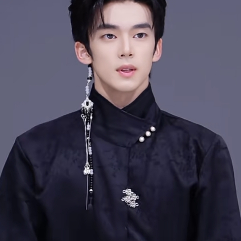 男生耳挂体育生1S古风配饰网红cos新中式古装舞蹈汉服长流苏耳饰