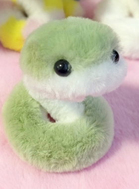 男生小蛇公仔体育生1S0M可弯曲青蛇玩偶小蛇手环cos青蛇围脖摆件