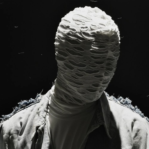 男生头套体育生1S网纱破洞头套肌肉男0M健身网红舞蹈直播表演面具