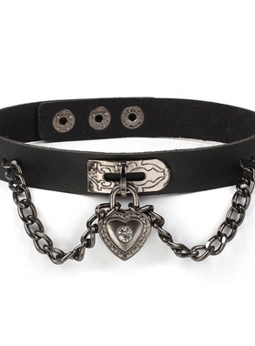 男生锁骨链暗黑可调节纯欲choker