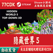 俯视角 3D正版 隐藏世界 Steam游戏CDKey激活码 自动发货
