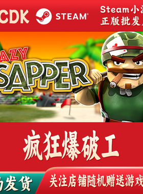 疯狂爆破工3D正版Steam游戏CDKey激活码自动发货Crazy Sapper 3D