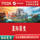 CDKey激活码 星际裂变正版 Steam游戏激活码 自动发货