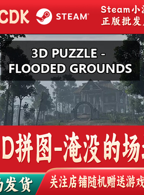 3D拼图-淹没的场地正版Steam游戏CDKey激活码自动发货Flooded Gro