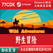 自动发货Wild 野生冒险正版 Steam游戏CDKey激活码 Adventures