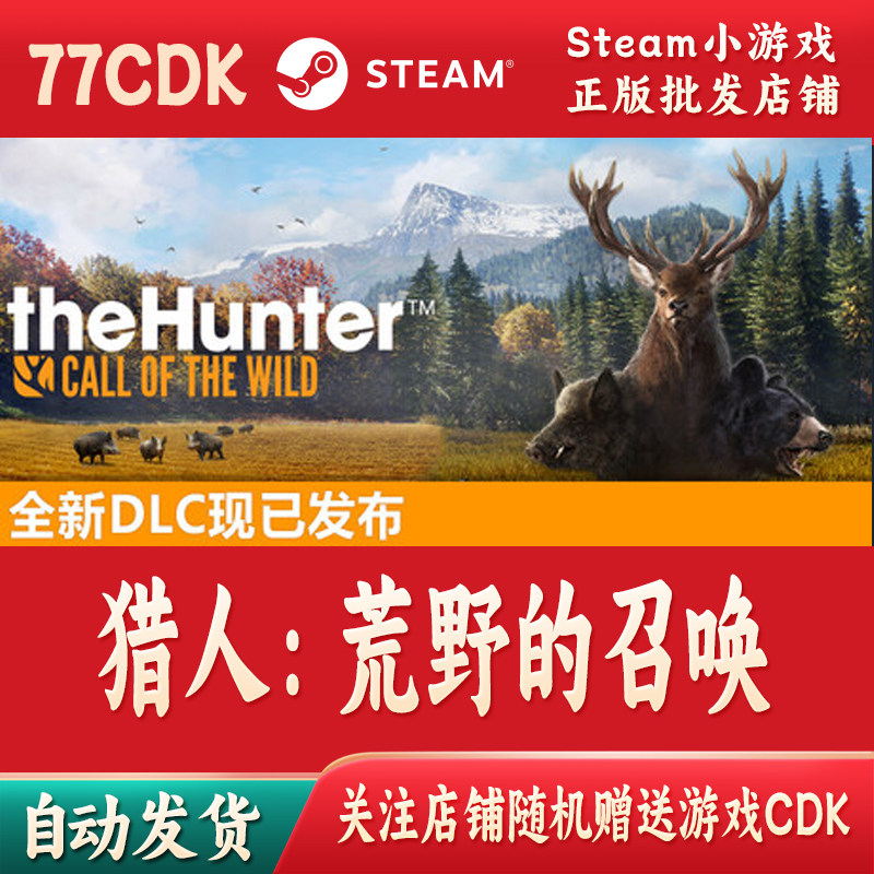 猎人：荒野的召唤正版Steam游戏激活码CDKey激活码自动发货图片