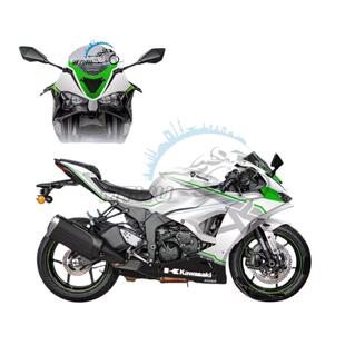 适用川崎ZX-6R 636 23-24年 小牛全车外壳护板车壳整流罩版画定制