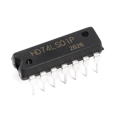 全新进口原装 HD74LS01P 74LS01 四路2输入正与非门逻辑芯片DIP14