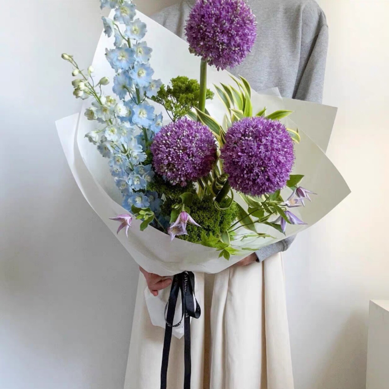 西安同城花店鲜花花束情人节进口花卉送女友送闺蜜生日礼物