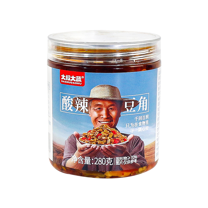 大叔大蔬瓶装湖南岳阳外婆菜