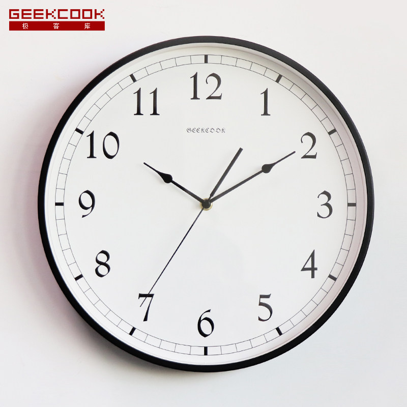 wall clock creative clock quartz clock创意时钟静音石英挂钟