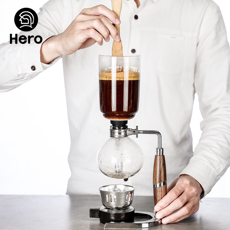 Hero虹吸咖啡壶超强视觉体验感
