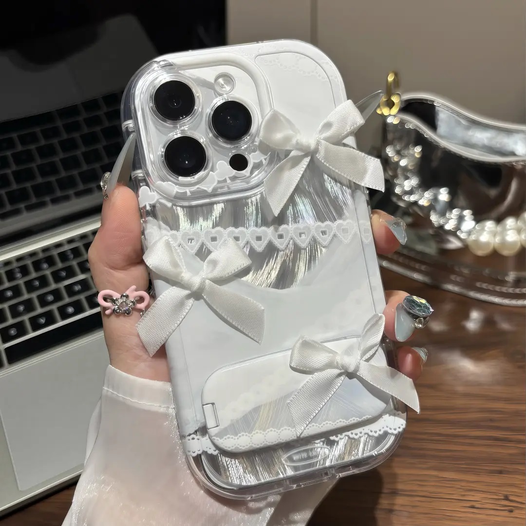 蝴蝶结支架羽纱壳适用于全型号