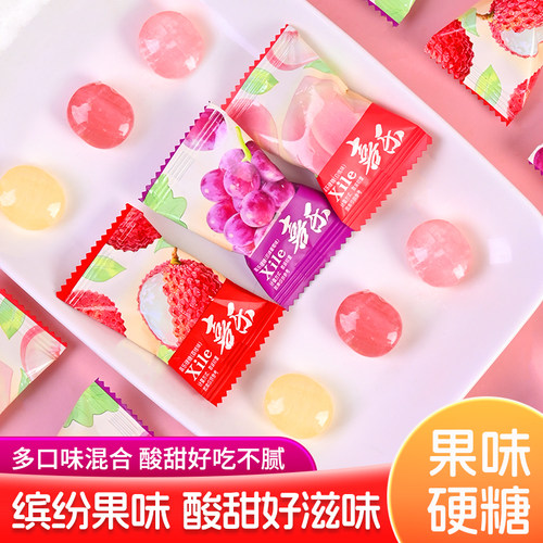 京特喜乐夹心硬糖浓郁果味
