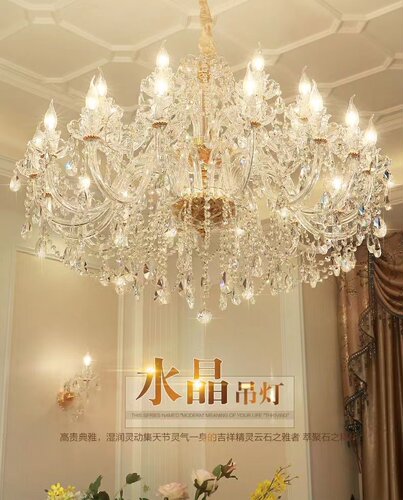 欧式酒店客厅卧室水晶吊灯