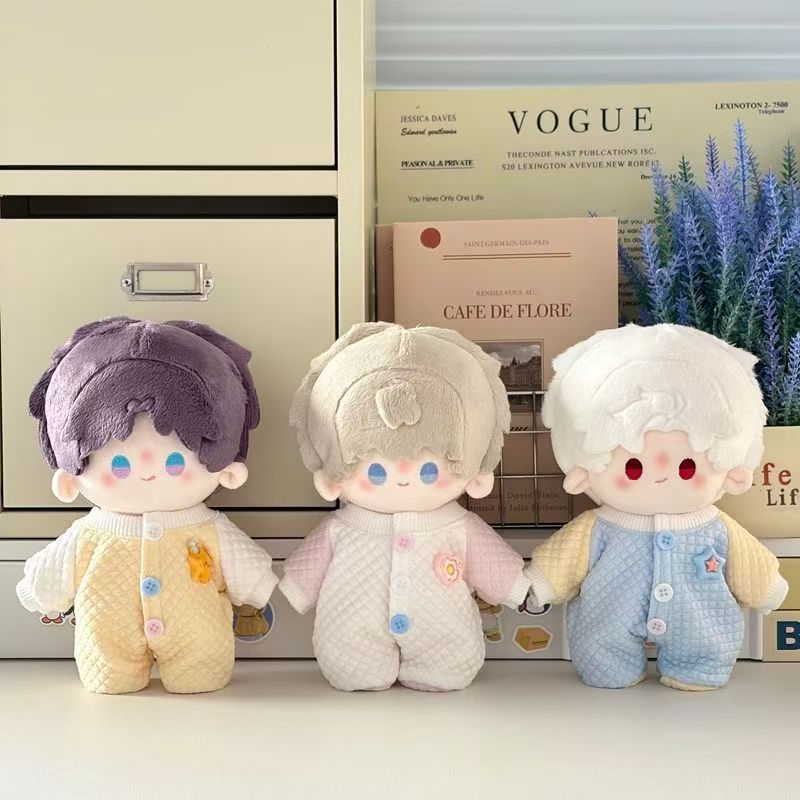 丑丑爬服20cm娃衣套装娃娃连体衣