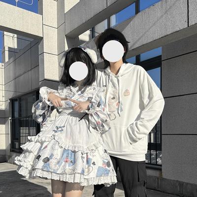 日常情侣款和风款魔法裙子猫