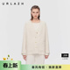 式 气质设计感简约松弛感花呢开衫 大衣毛呢外套 新款 URLAZH有兰春季