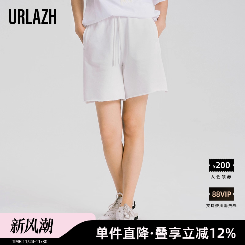 宽松直筒简约运动休闲短裤