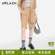 女 五分短裤 URLAZH有兰新款 简约气质休闲宽松直筒复古西装