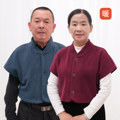 秋冬加厚双层加绒保暖防寒衣护肩女护颈椎护脖颈睡觉坎肩马甲背心