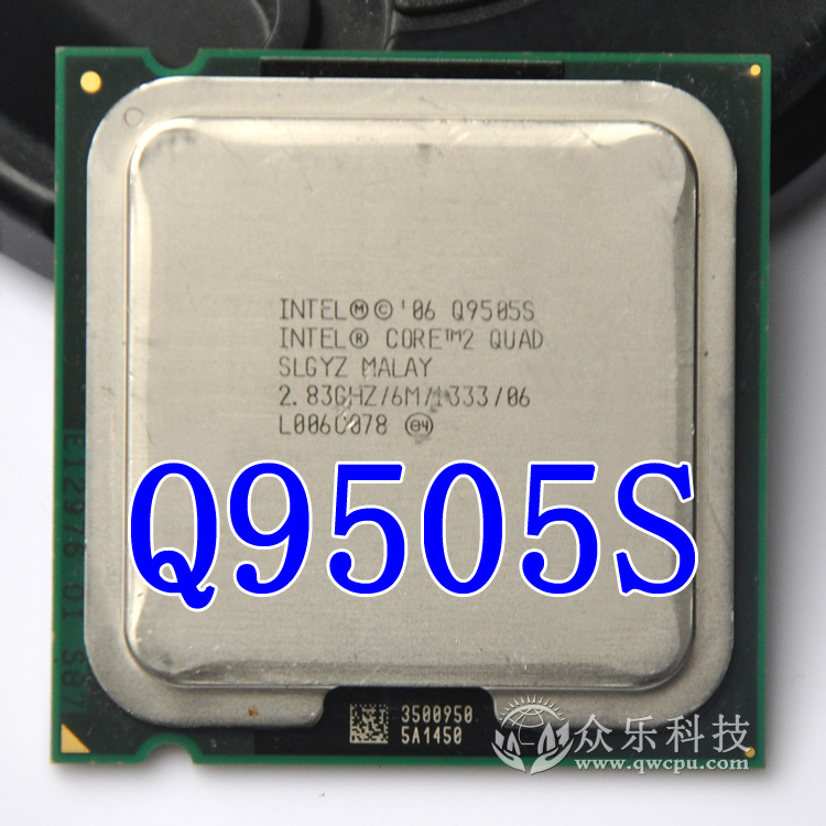 Intel 酷睿2四核 Q9505S 65w 低功耗 如Q9550S 775 臺式機 CPU
