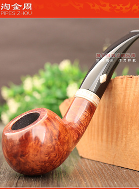 意大利芭比brebbia石楠木烟斗 925银圈竞争斗 MPB NOCE