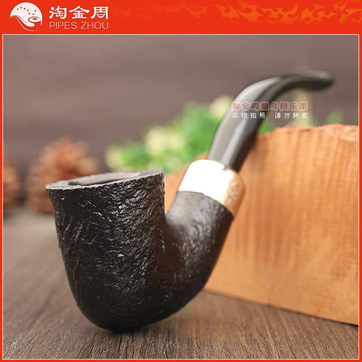 爱尔兰彼得森石楠木军插喷砂烟斗