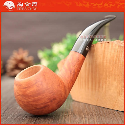 法国烟斗MANOIR庄园石楠木原木斗