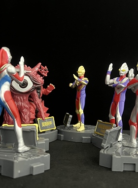 奥特世界第一弹二十五周年盲盒孩子礼物模型摆件公仔