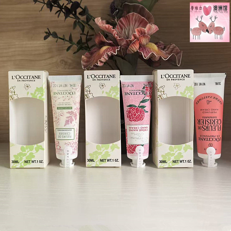 法国欧舒丹护手霜30ml乳木果芍药绮梦樱花玫瑰结婚伴手礼教师节日