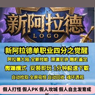 热血传奇单机版GEE新阿拉德单职业四分之觉醒技能深渊史诗鉴定