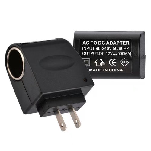 220V转12V汽车点烟器头插座家用电源转换器车载吸尘器冰箱适配器