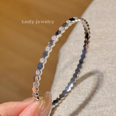 蕾迪波浪CNC工艺版「蜂巢手镯」