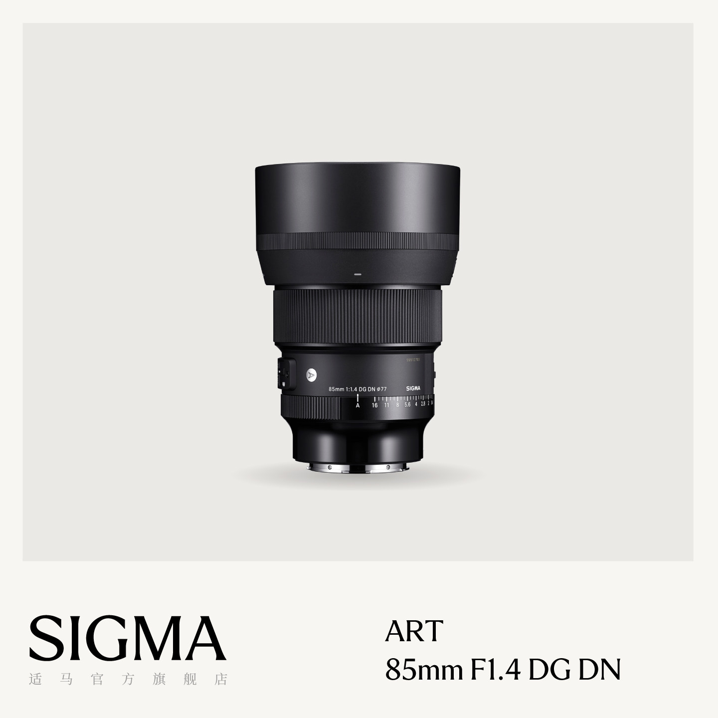 Sigma适马85mm F1.4 DG DN 全画幅大光圈二次元人像特写微单镜头 - 实物图