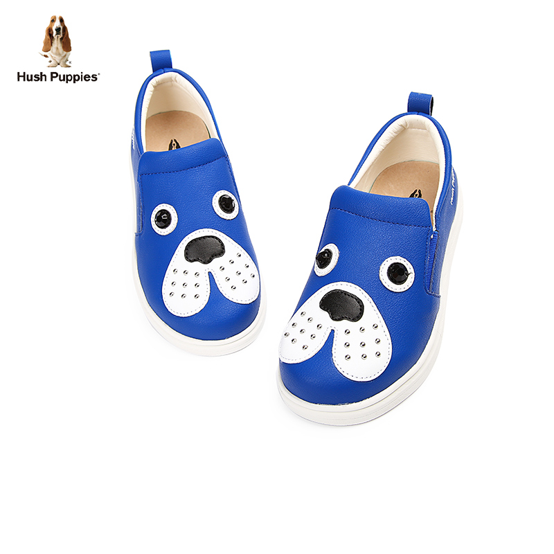 Baskets enfants en similicuir HUSH PUPPIES coutures en cuir pour printemps - semelle autre - Ref 1006836 Image 5