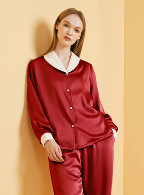 本命年情侣睡衣红色珊瑚绒冬季2025新款新娘家居服法兰绒结婚套装