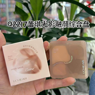 一盘多效 立体塑颜棕灰棕茶冷调 蕾琪光影融颜综合盘Q2217 正品