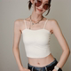 售完不补 白色不透吊带小背心内搭上衣女夏打底带胸垫一体内衣