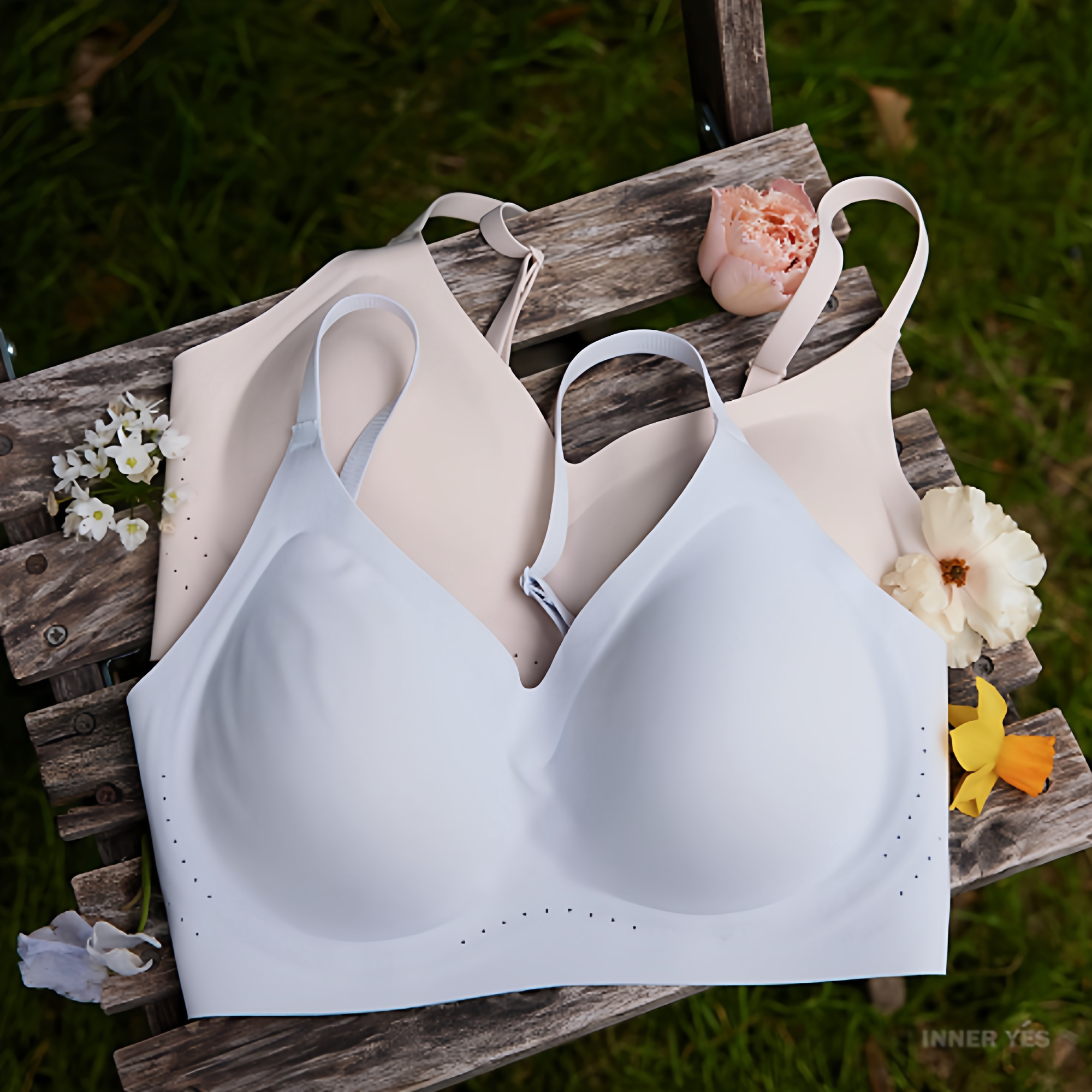 莫代尔文胸女无痕薄款舒适夏季透气内衣女士 2026