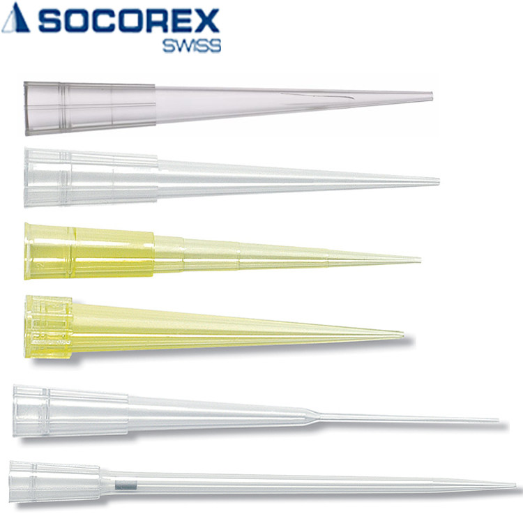 SOCOREX原装进口吸头200ul移液器枪头配套825/835系列移液枪