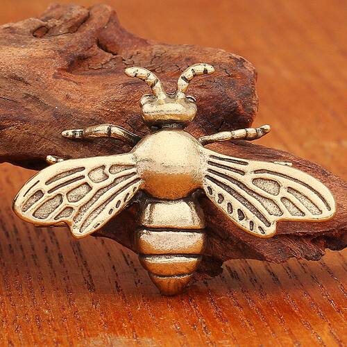 摆件小蜜蜂抖音小饰品创意桌面礼品黄铜会销爆款蜜蜂批发铜器纯铜