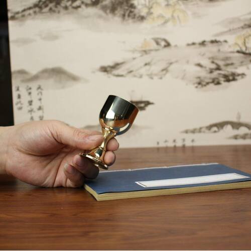 高档酒杯大号批发白酒镜面酒杯