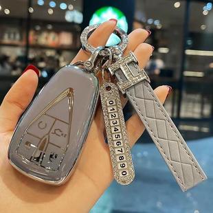 2026款长安CS55PLUS车钥匙套第四代4代精英领先型豪华尊贵壳扣女