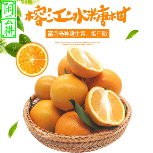 贵州榕江冰糖橙10斤现摘现发新鲜橙子薄皮中果多汁冰糖柑水果纯甜