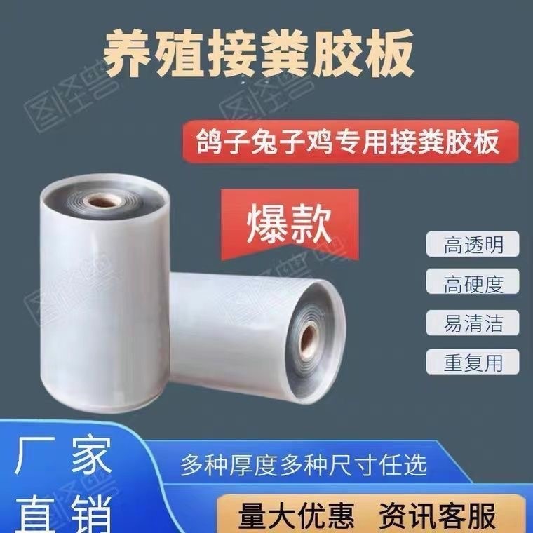 透明接粪板养殖鸡鸭用挡粪板兔用托粪板塑料隔粪板养殖专用接粪板