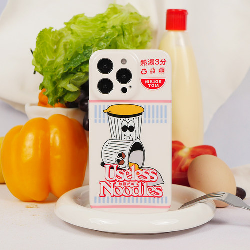 苹果13TPU卡通泡面2.0手机壳