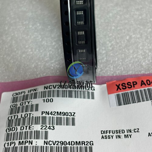 NCV2904DMR2G 原装正品100% 现货直拍 量大价优 MSOP8 丝印904V